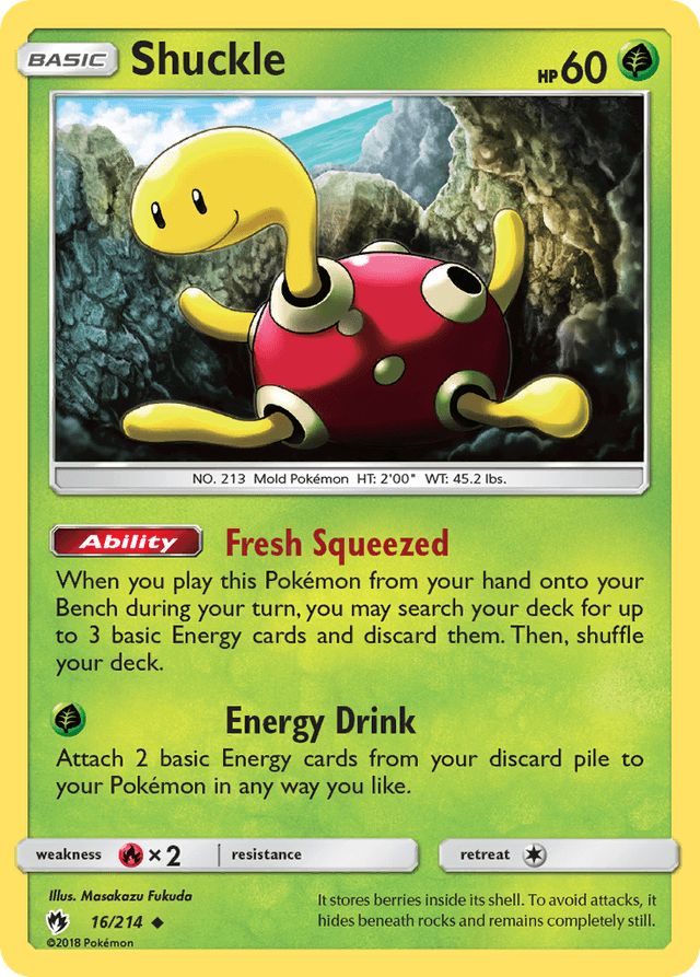Shuckle — Lost Thunder #16
