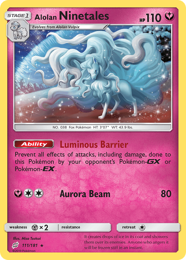 Alolan Ninetales — Team Up #111