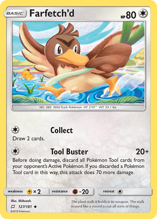 Farfetch'd — Team Up #127