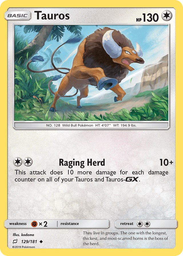 Tauros — Team Up #129