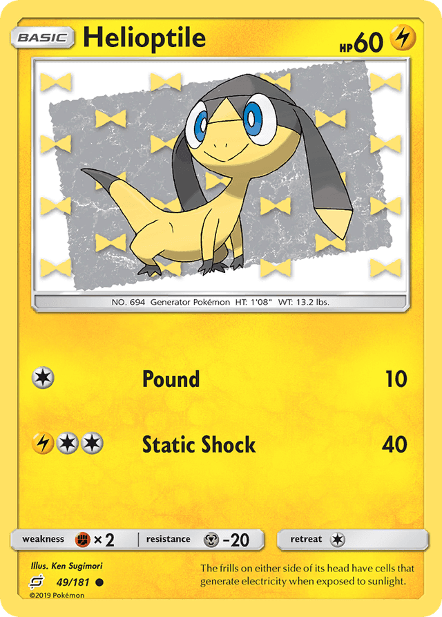 Helioptile — Team Up #49