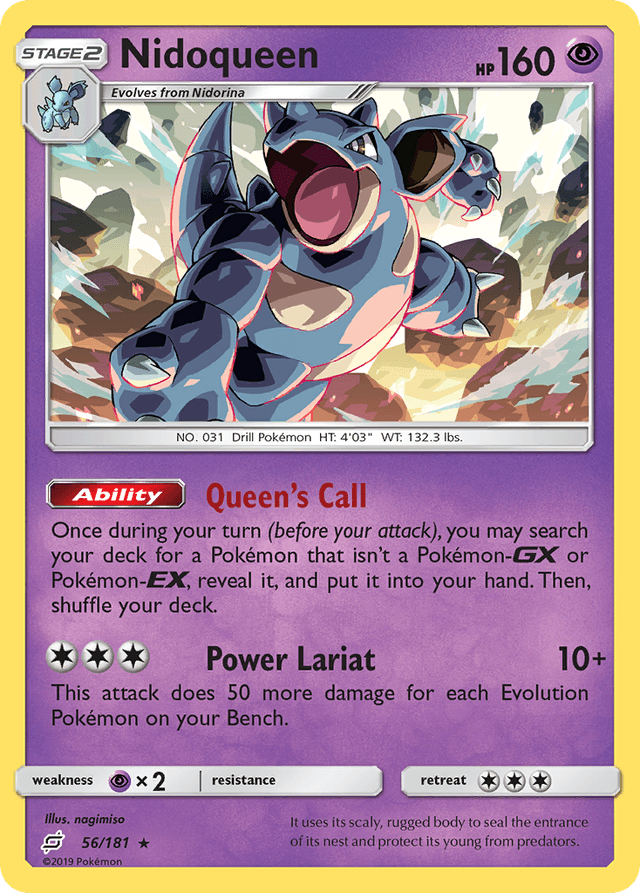 Nidoqueen — Team Up #56