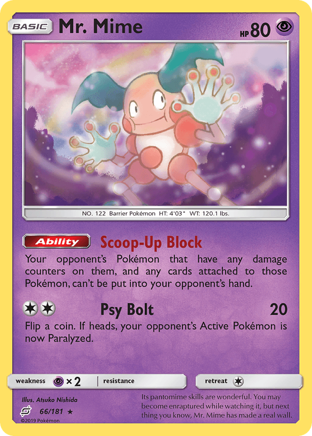 Mr. Mime — Team Up #66
