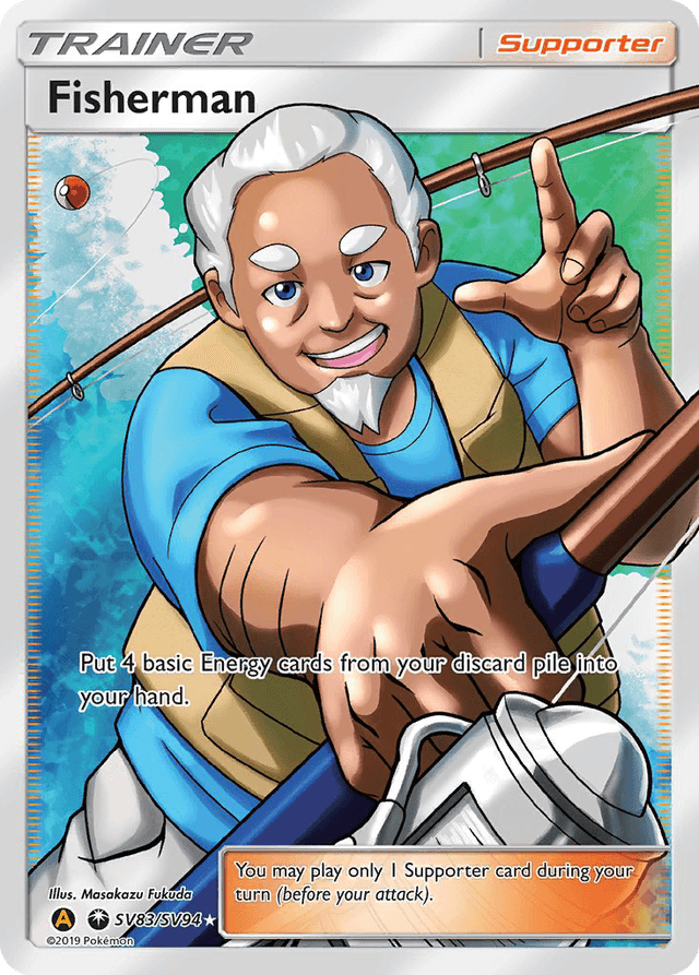 Fisherman — Hidden Fates Shiny Vault #SV83