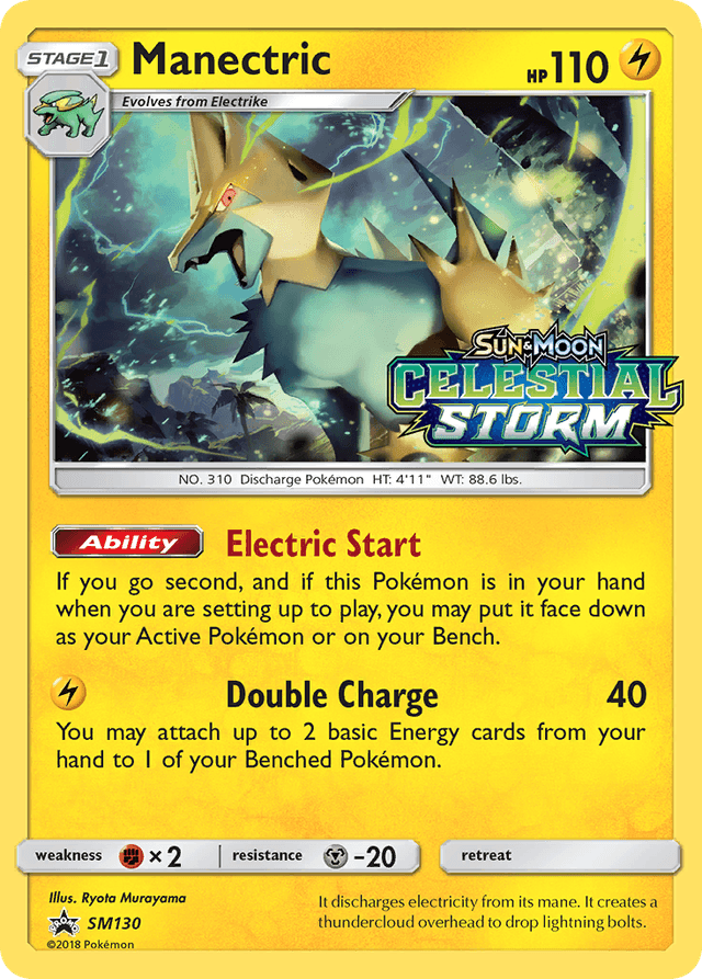 Manectric — SM Black Star Promos #SM130