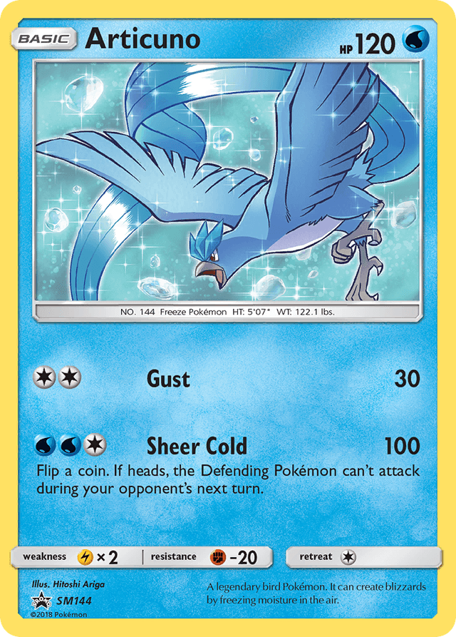 Articuno — SM Black Star Promos #SM144