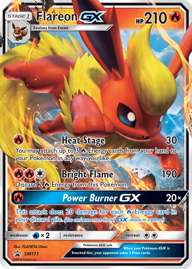 Flareon-GX — SM Black Star Promos #SM171