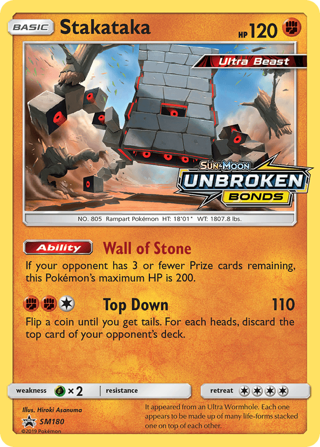 Stakataka — SM Black Star Promos #SM180