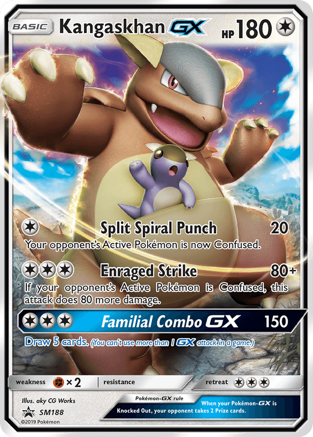 Kangaskhan-GX — SM Black Star Promos #SM188