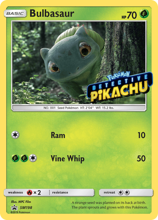 Bulbasaur — SM Black Star Promos #SM198