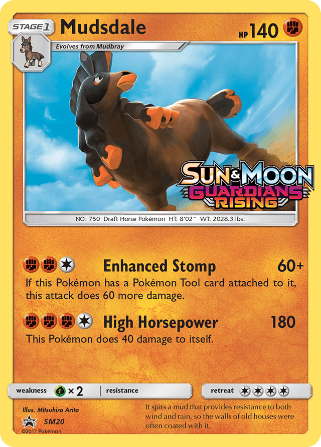 Mudsdale — SM Black Star Promos #SM20