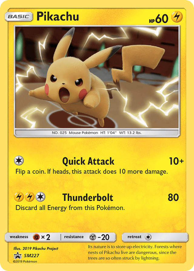 Pikachu — SM Black Star Promos #SM227