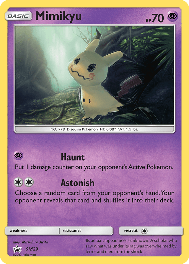 Mimikyu — SM Black Star Promos #SM29
