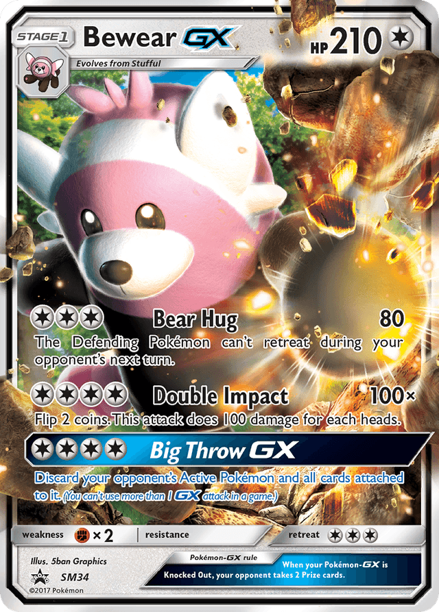 Bewear-GX — SM Black Star Promos #SM34