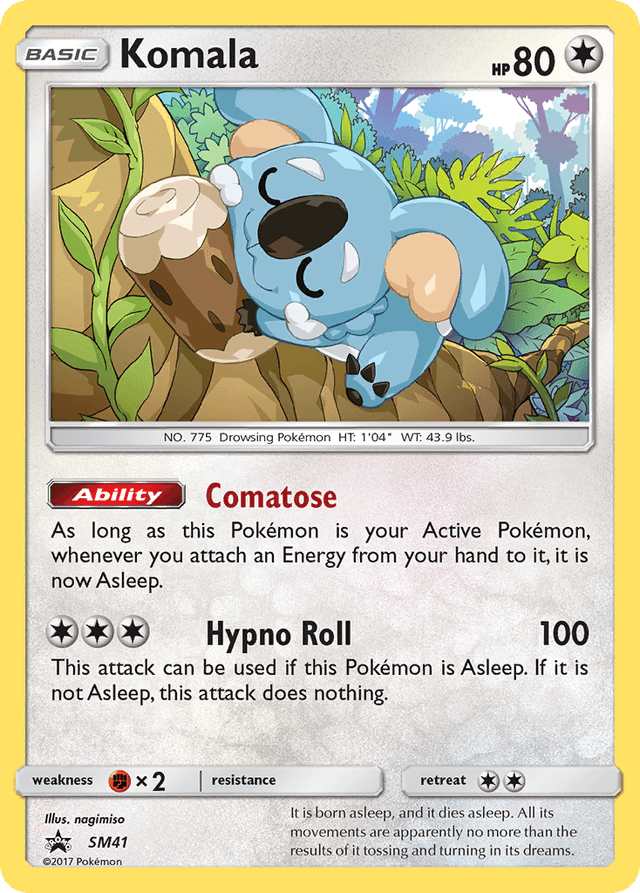 Komala — SM Black Star Promos #SM41