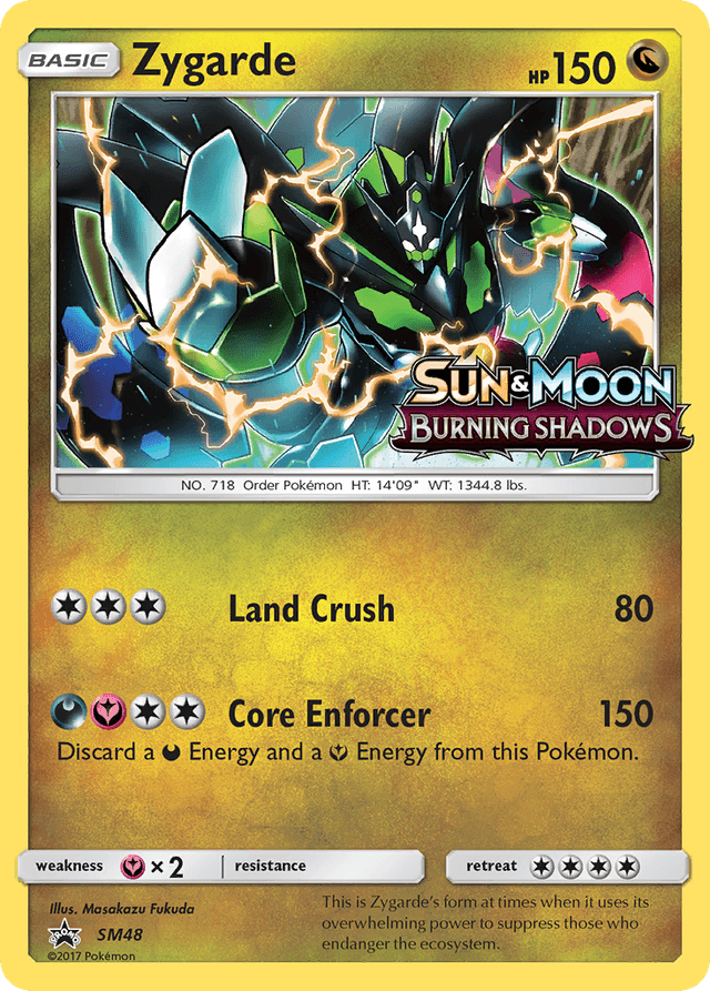 Zygarde — SM Black Star Promos #SM48