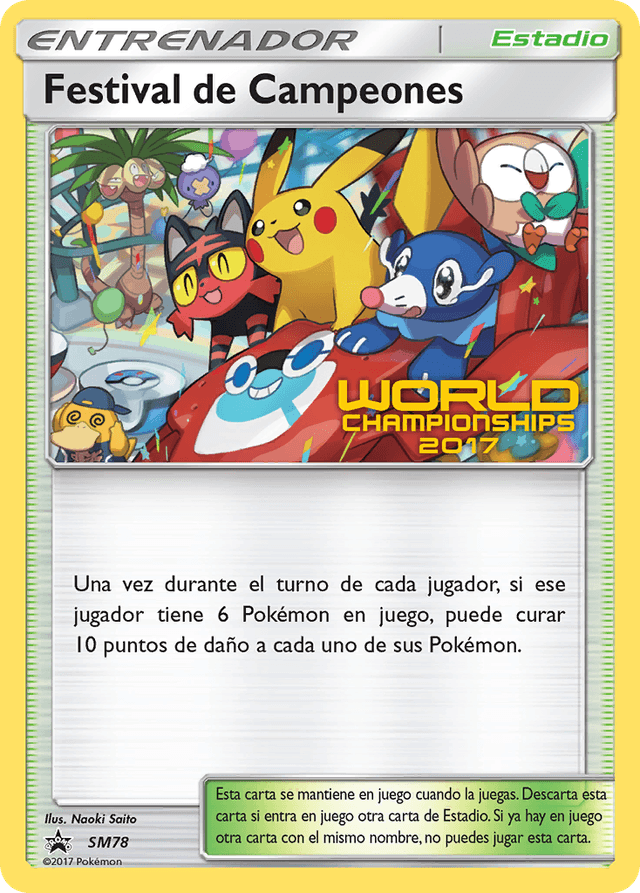 Champions Festival — SM Black Star Promos #SM78