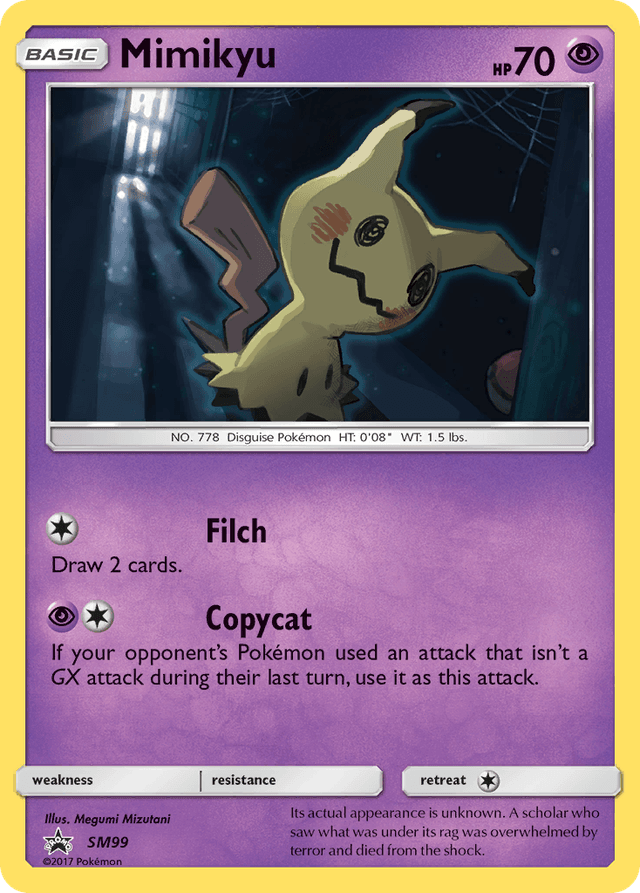 Mimikyu — SM Black Star Promos #SM99