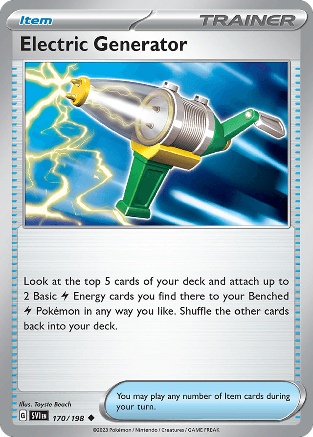 Electric Generator — Scarlet & Violet #170