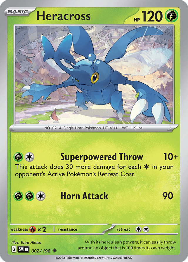Heracross — Scarlet & Violet #2