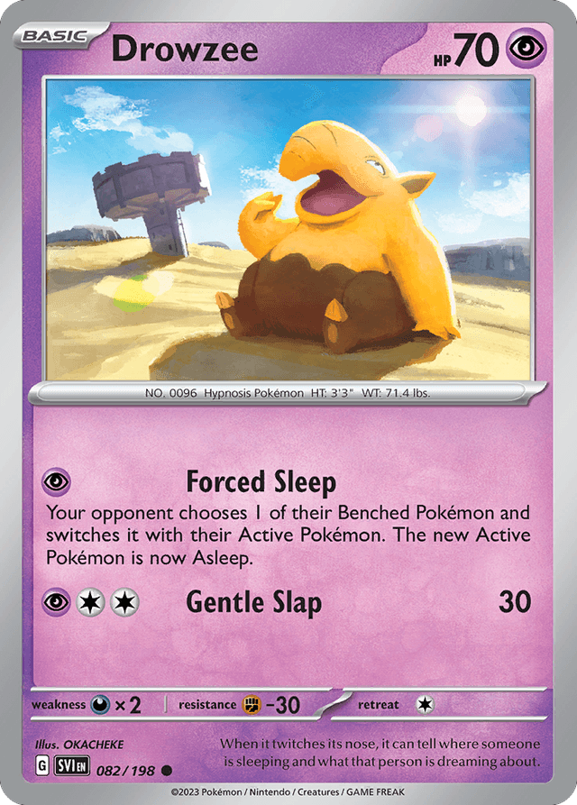 Drowzee — Scarlet & Violet #82