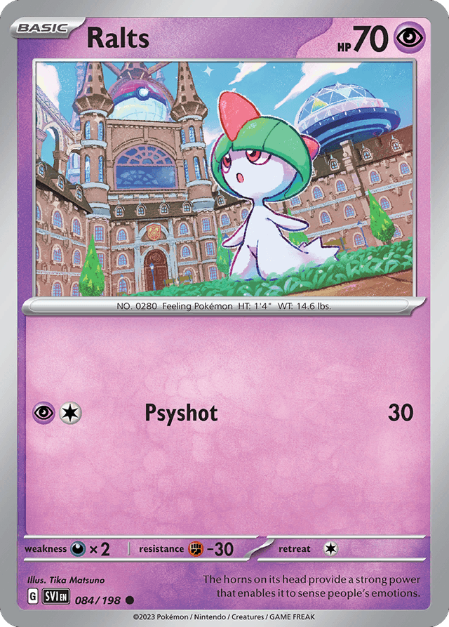 Ralts — Scarlet & Violet #84