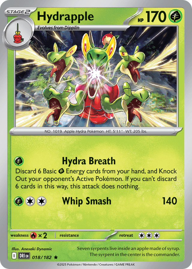 Hydrapple — Destined Rivals #18