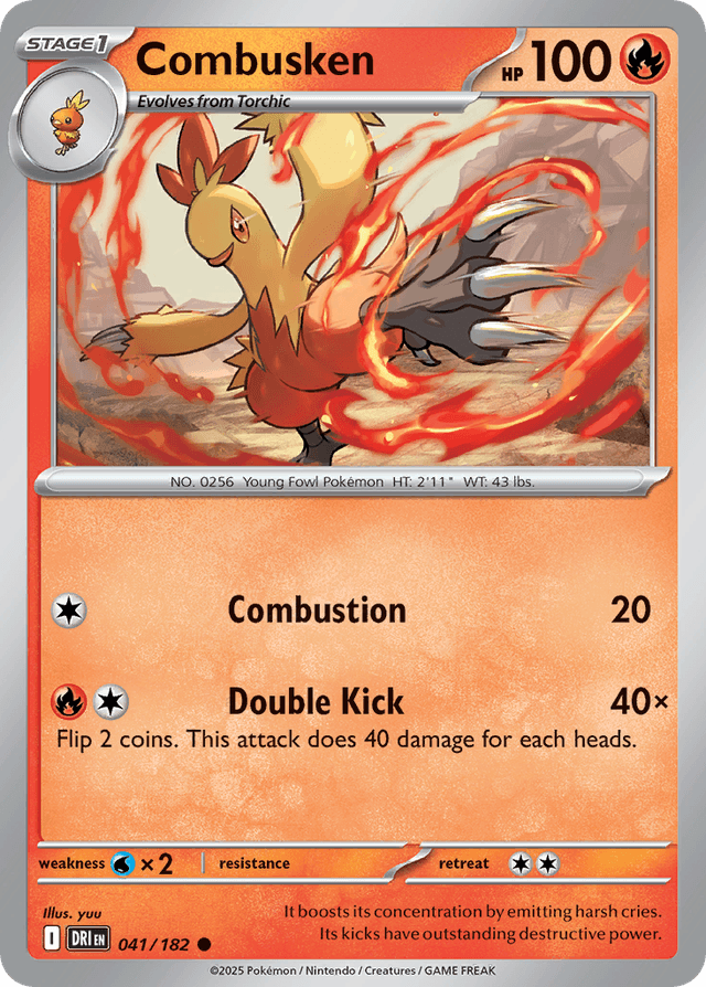 Combusken — Destined Rivals #41