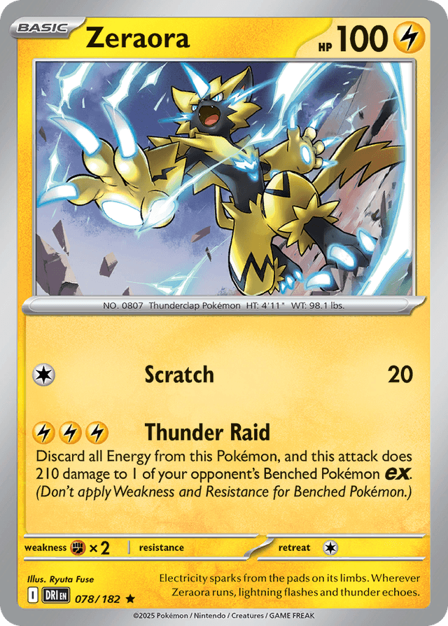 Zeraora — Destined Rivals #78