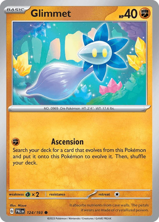 Glimmet — Paldea Evolved #124