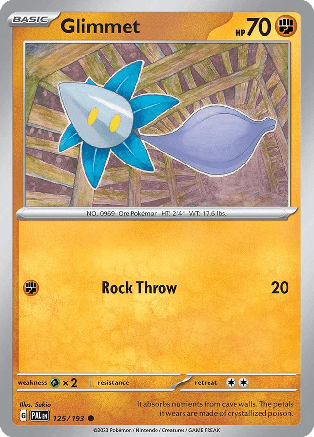 Glimmet — Paldea Evolved #125
