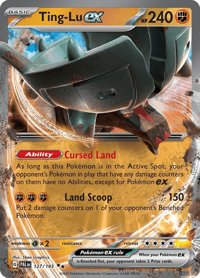 Ting-Lu ex — Paldea Evolved #127