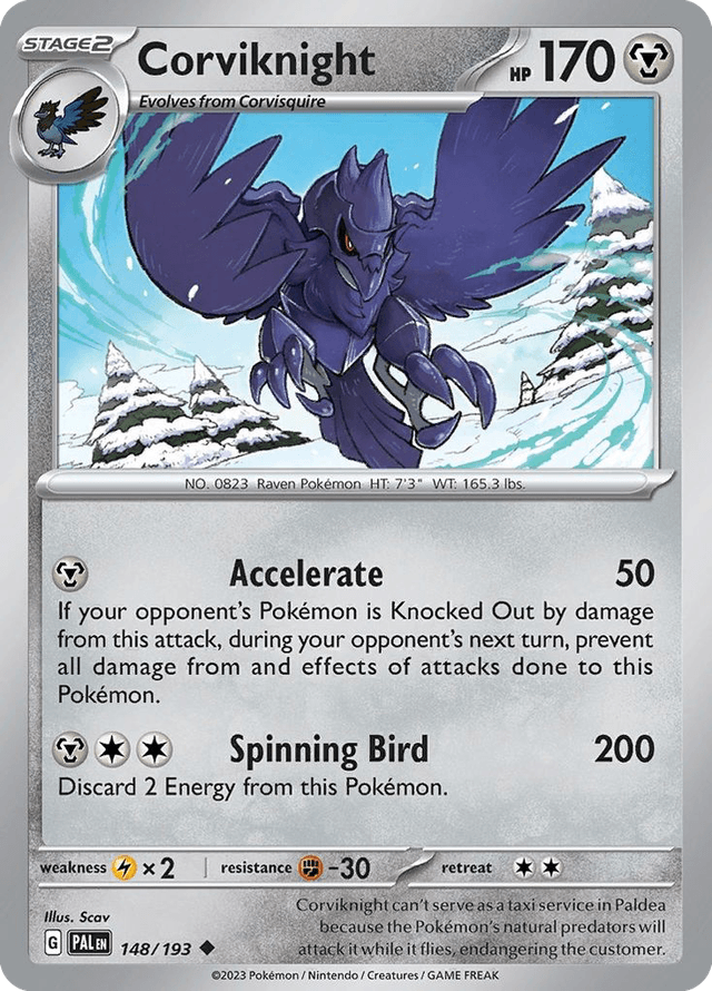 Corviknight — Paldea Evolved #148