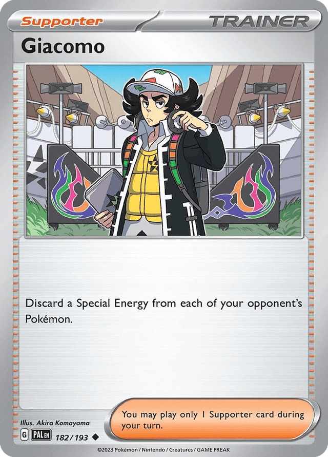 Giacomo — Paldea Evolved #182