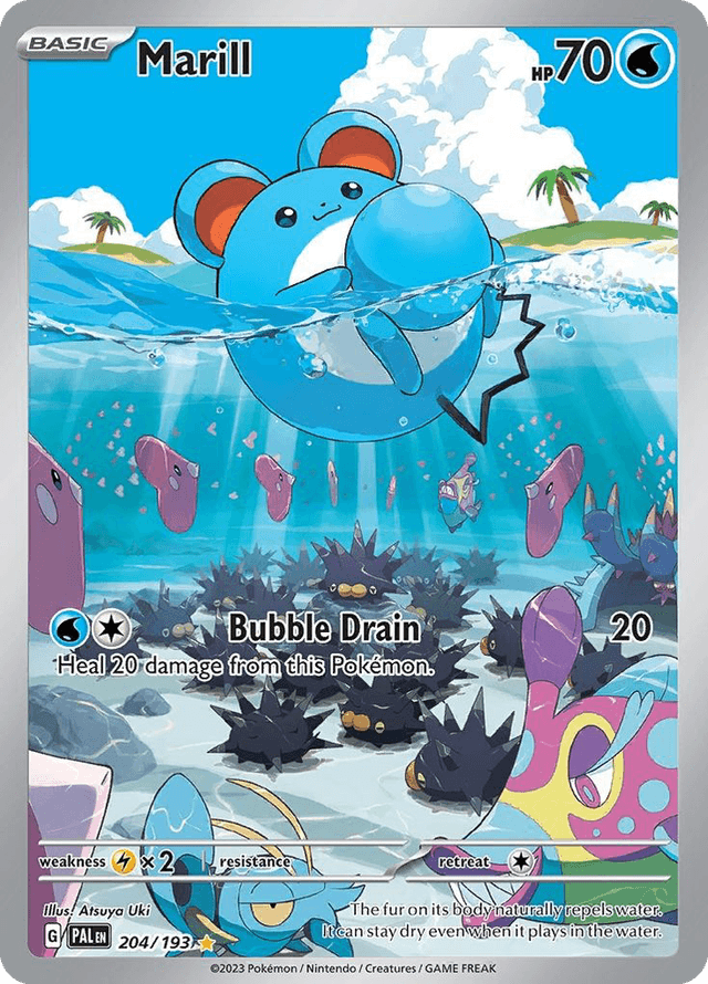Marill — Paldea Evolved #204