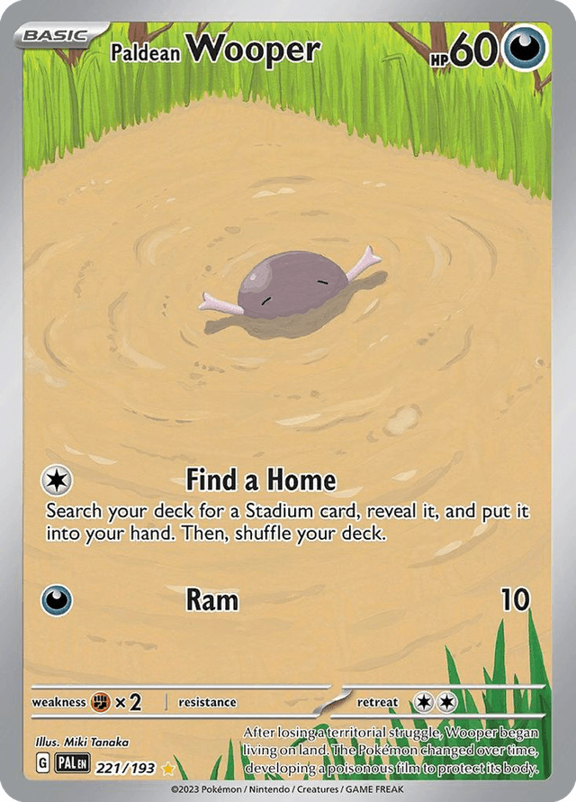 Paldean Wooper — Paldea Evolved #221