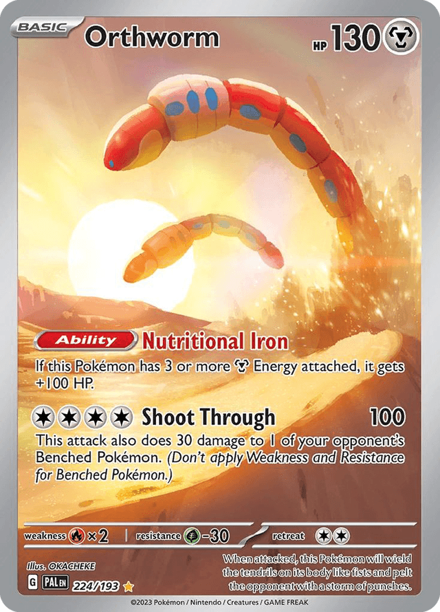Orthworm — Paldea Evolved #224