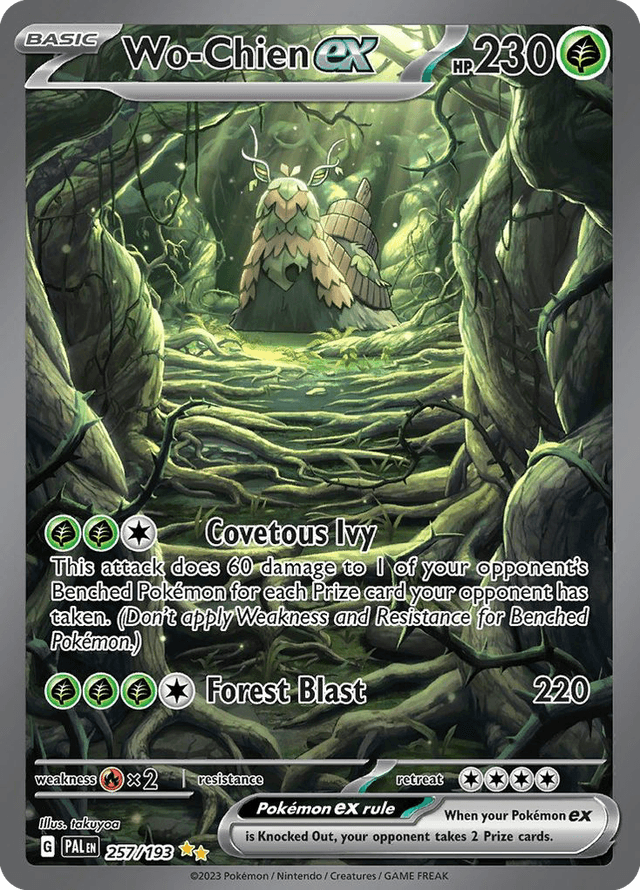 Wo-Chien ex — Paldea Evolved #257