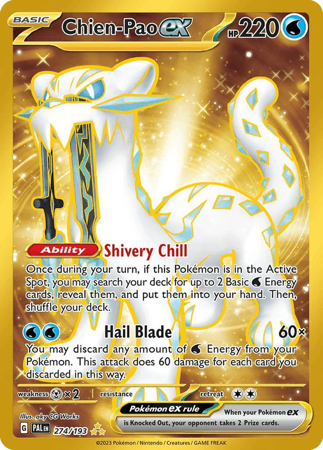 Chien-Pao ex — Paldea Evolved #274