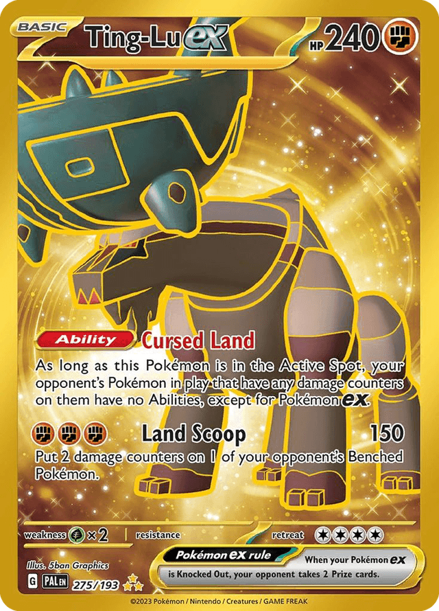Ting-Lu ex — Paldea Evolved #275