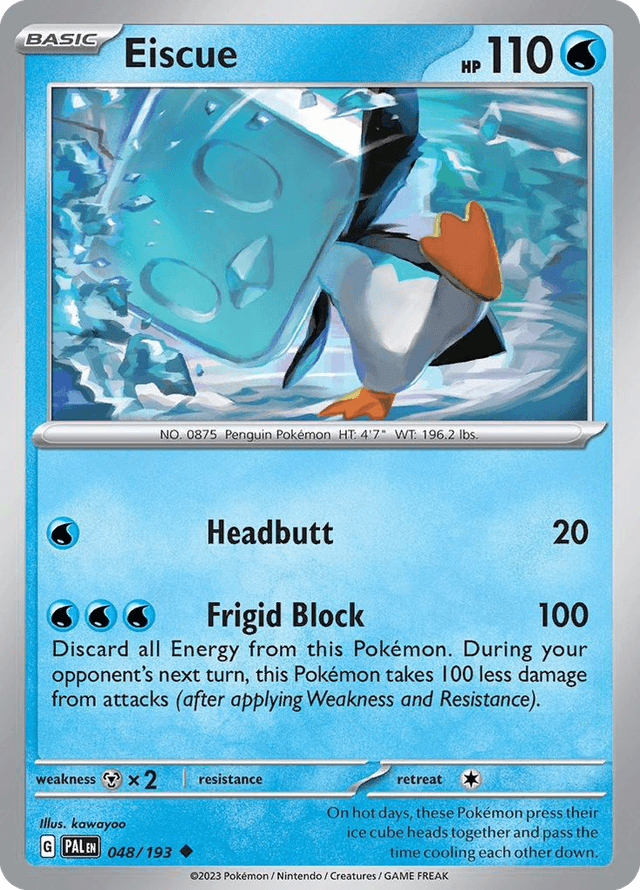 Eiscue — Paldea Evolved #48