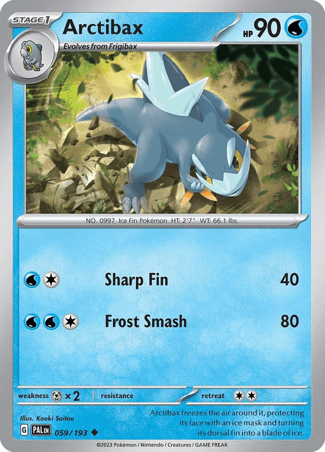 Arctibax — Paldea Evolved #59