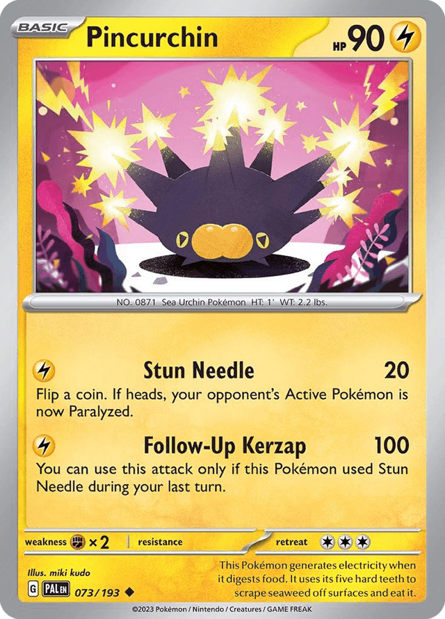 Pincurchin — Paldea Evolved #73
