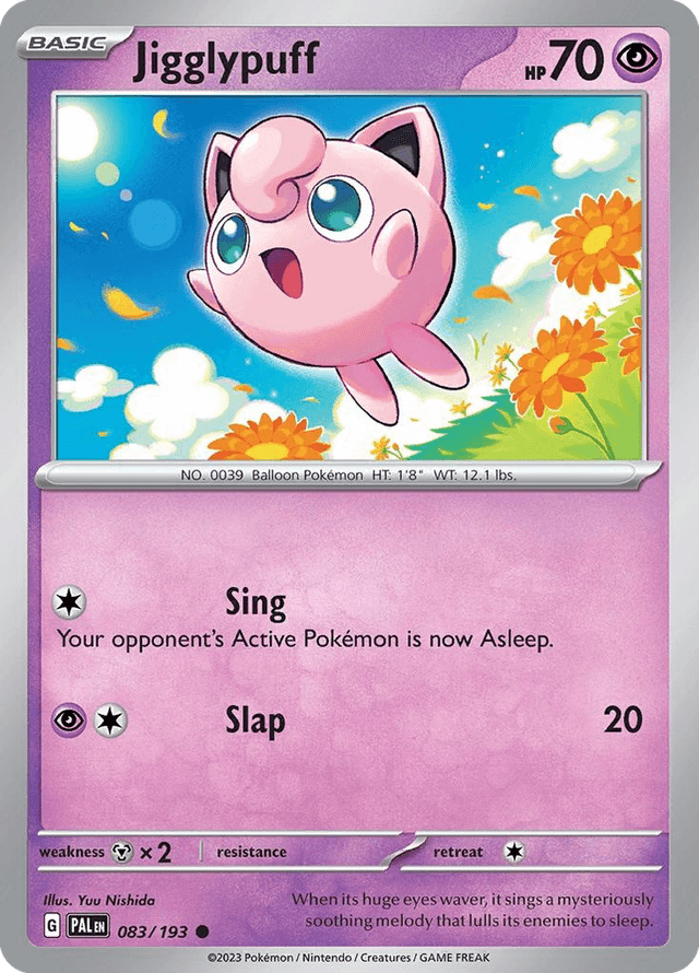 Jigglypuff — Paldea Evolved #83