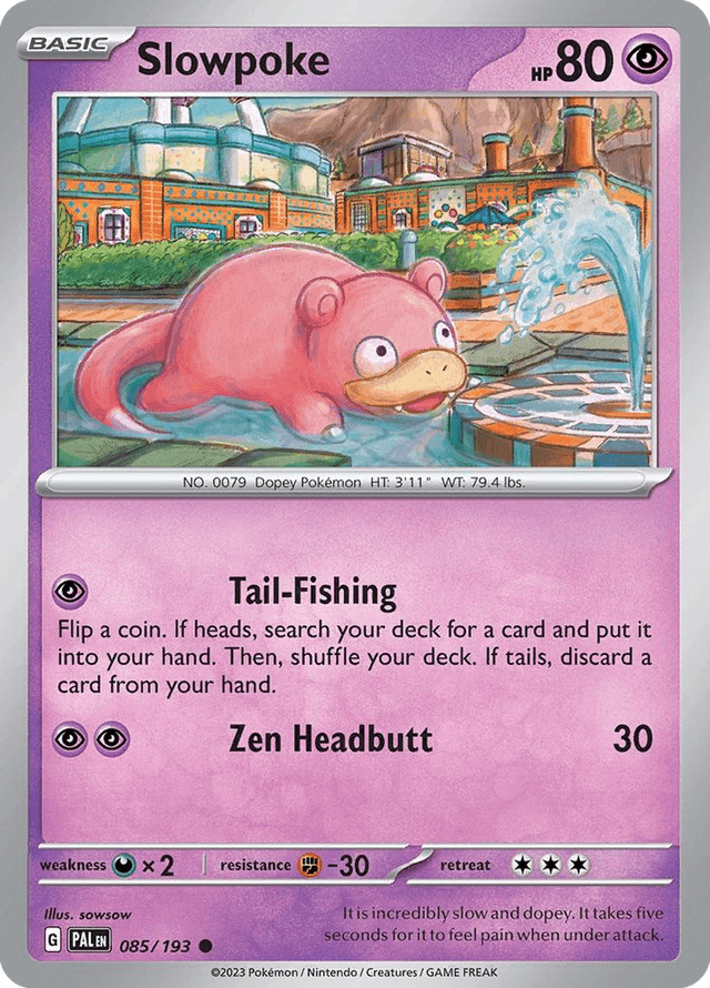 Slowpoke — Paldea Evolved #85