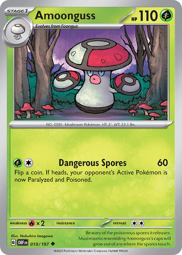 Amoonguss — Obsidian Flames #10