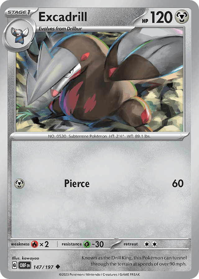 Excadrill — Obsidian Flames #147