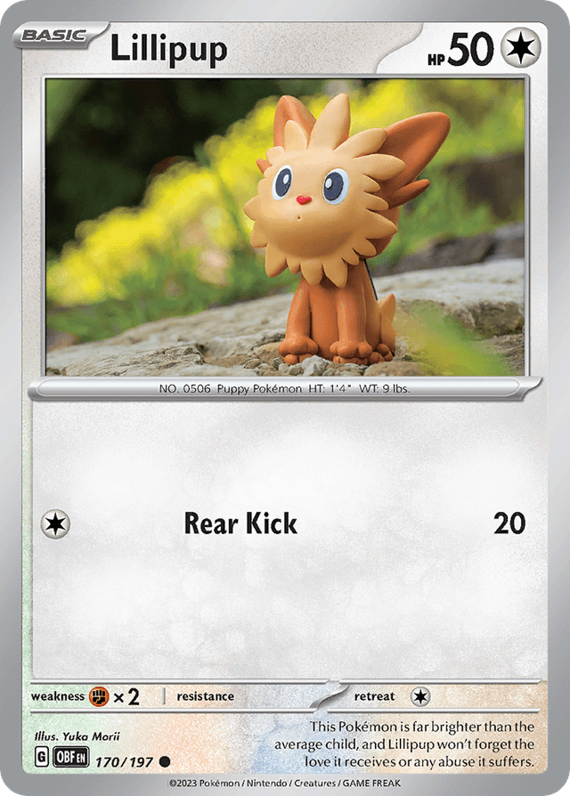 Lillipup — Obsidian Flames #170