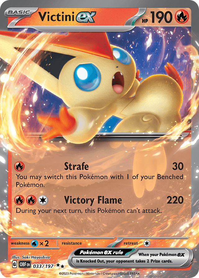Victini ex — Obsidian Flames #33