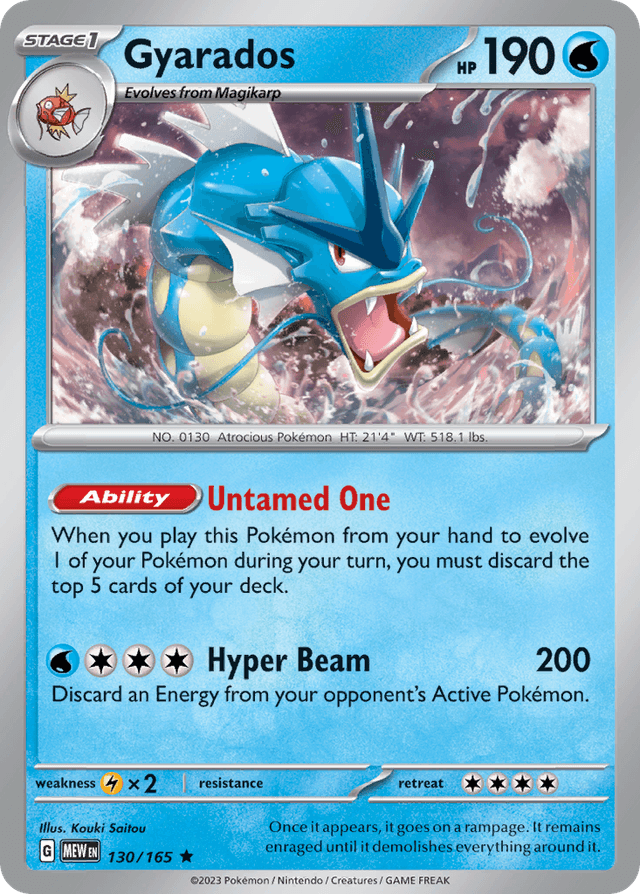 Gyarados — 151 #130